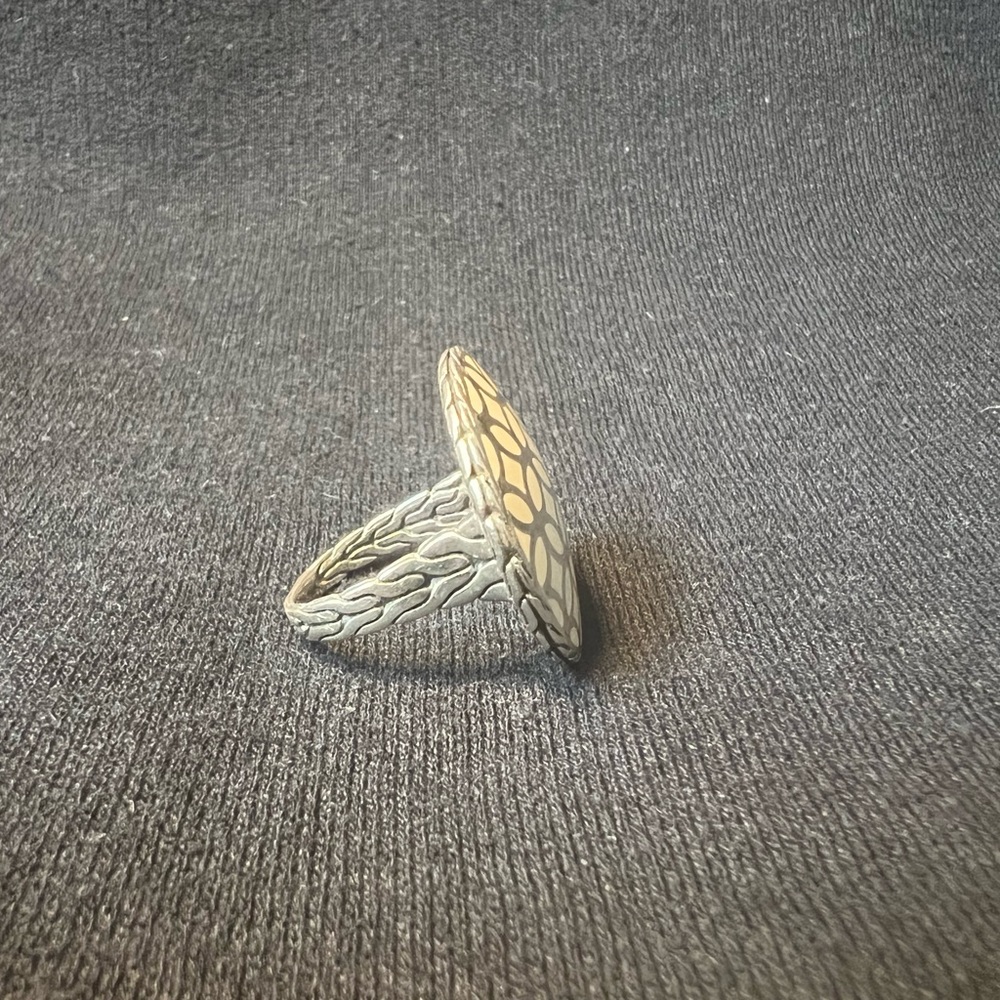 Geometric pattern ring - Picture 3 of 4